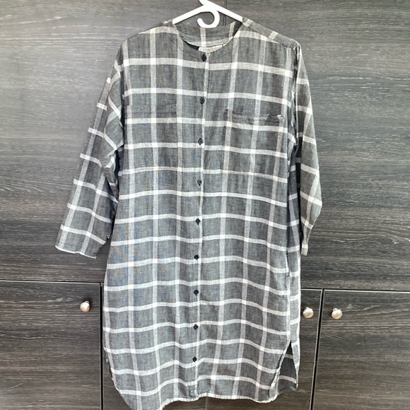 Cotton Pickers Dresses Euc Cotton Pickers Grey White Black Check